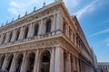 VENICE, ITALY Ã¢â¬â MAY 23, 2017: Piazza San Marco with the Basilica of Saint Mark, the bell tower of St Mark`s Campanile Royalty Free Stock Photo